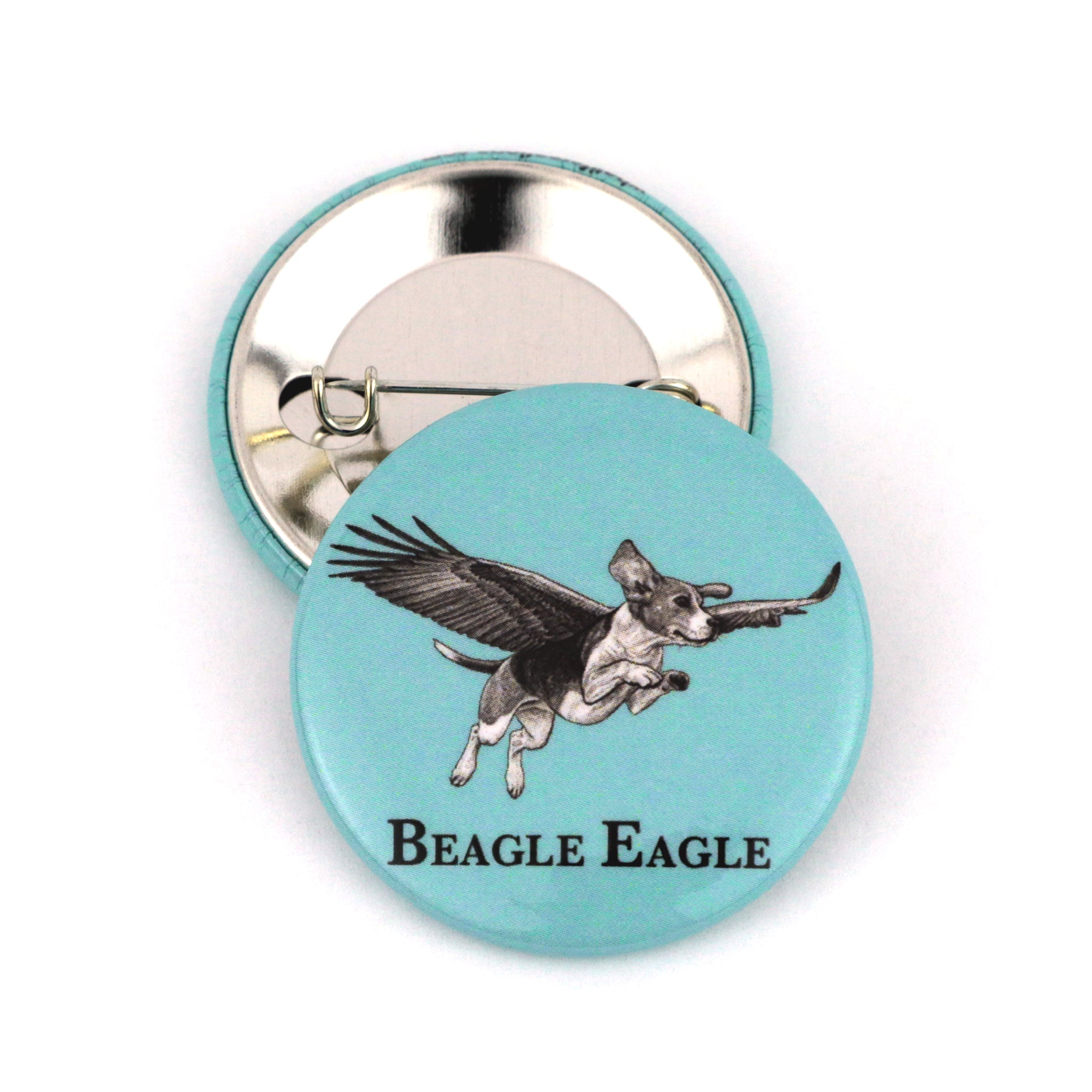 Beagle Eagle | Beagle + Eagle Hybrid Animal | 1.5" Pinback Button