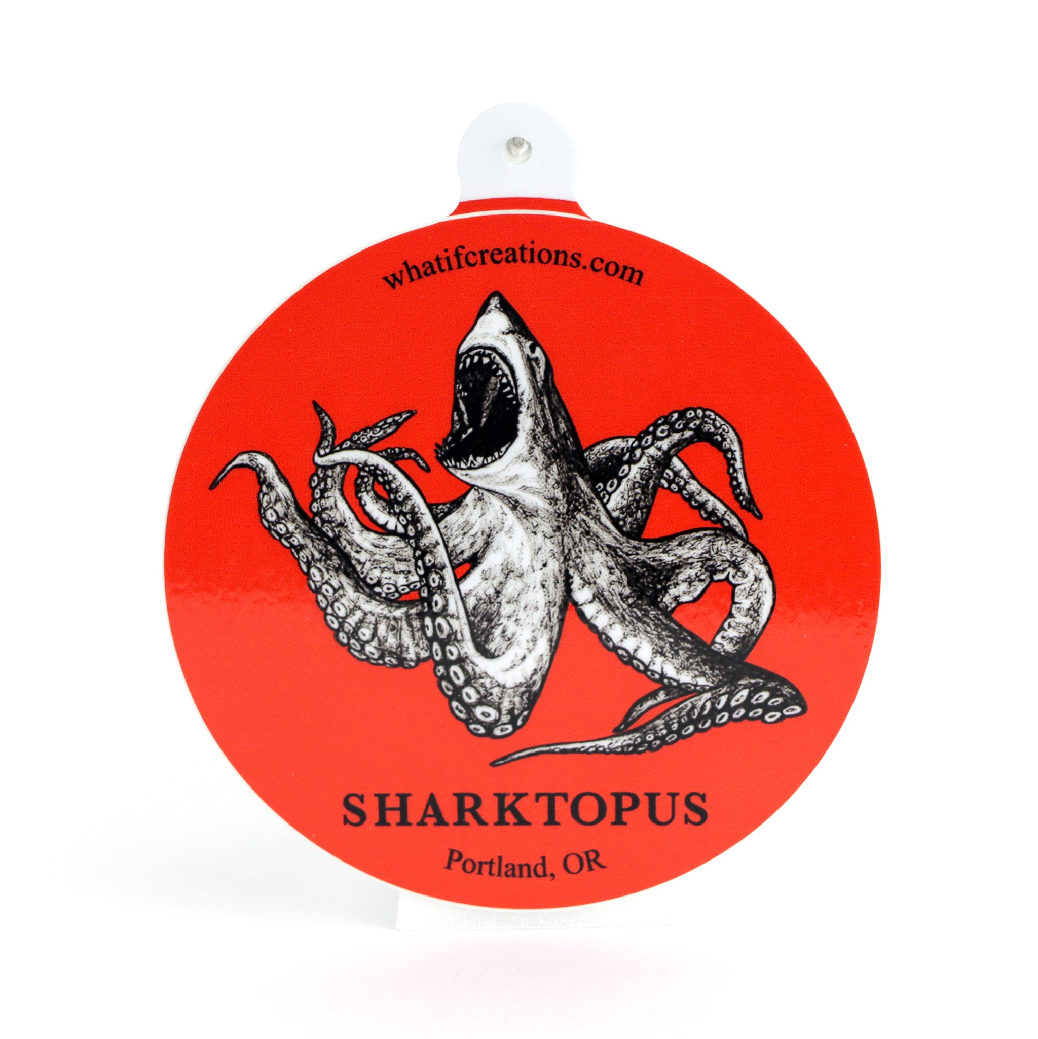 Sharktopus | Shark + Octopus Hybrid Animal | 3" Vinyl Sticker
