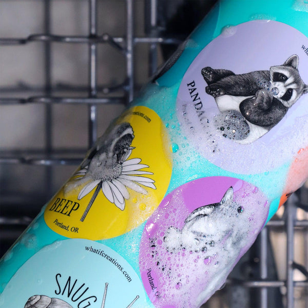 Caterpillar 3" Vinyl Sticker - Whatif Creations