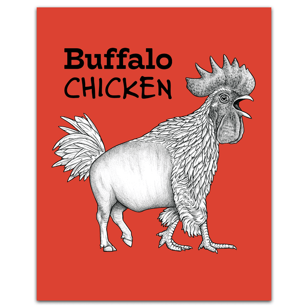 Buffalo Chicken 8x10" Color Print - Whatif Creations