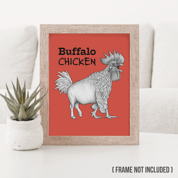 Buffalo Chicken 8x10" Color Print - Whatif Creations