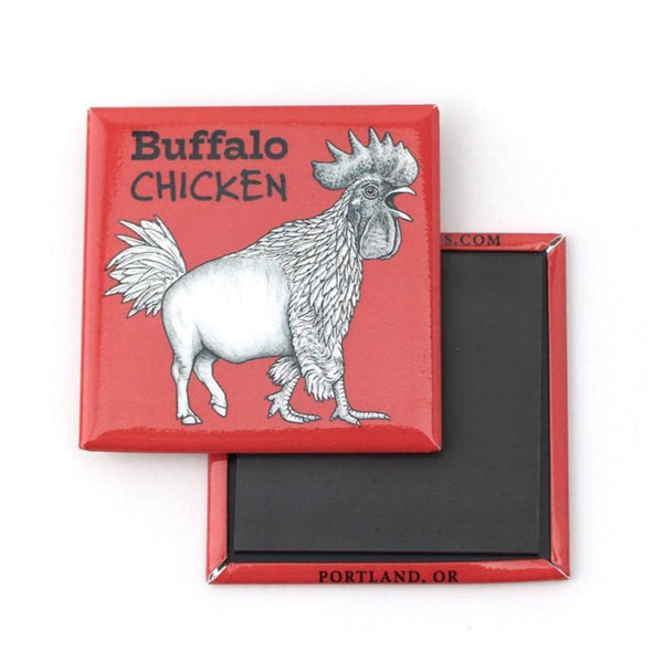 Buffalo Chicken 2" Fridge Magnet - Whatif Creations