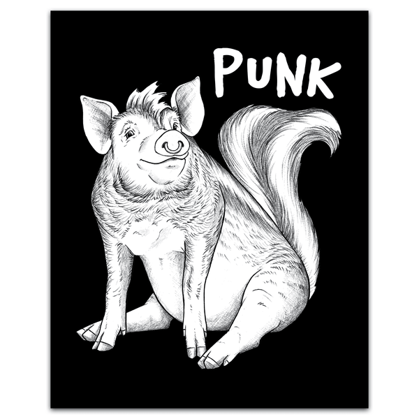 Punk 8x10" Color Print - Whatif Creations