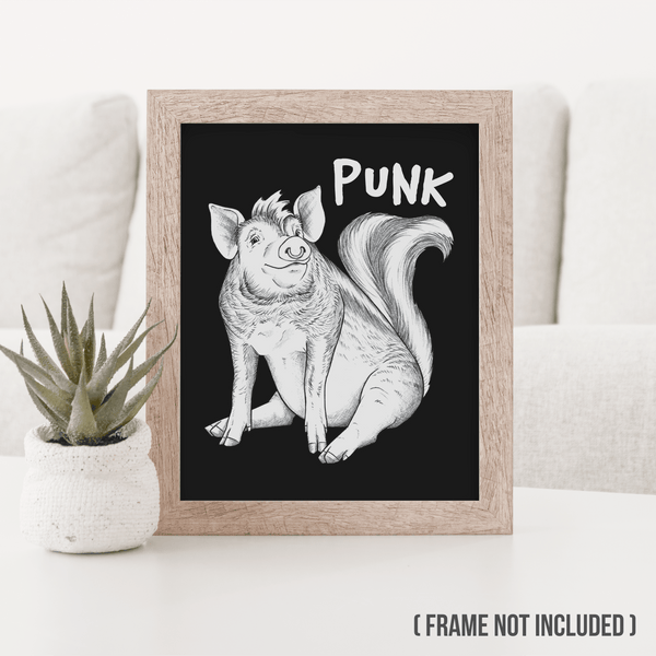 Punk 8x10" Color Print - Whatif Creations
