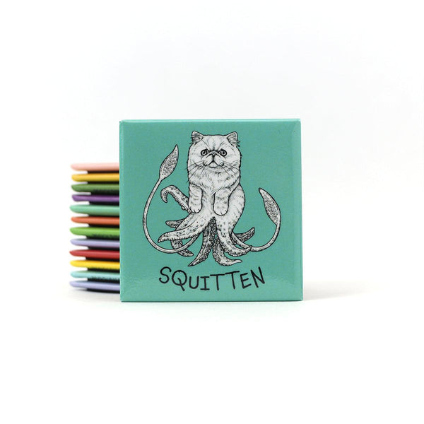 Squitten 2" Fridge Magnet - Whatif Creations