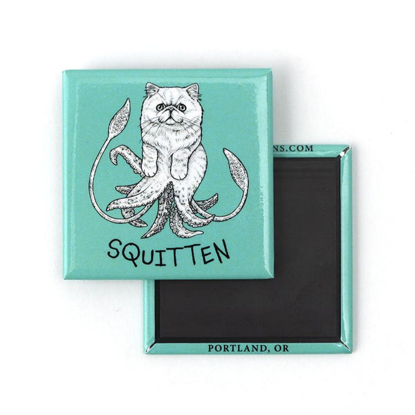 Squitten 2" Fridge Magnet - Whatif Creations