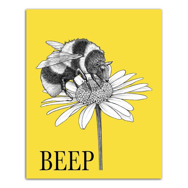 Beep 8x10" Color Print - Whatif Creations