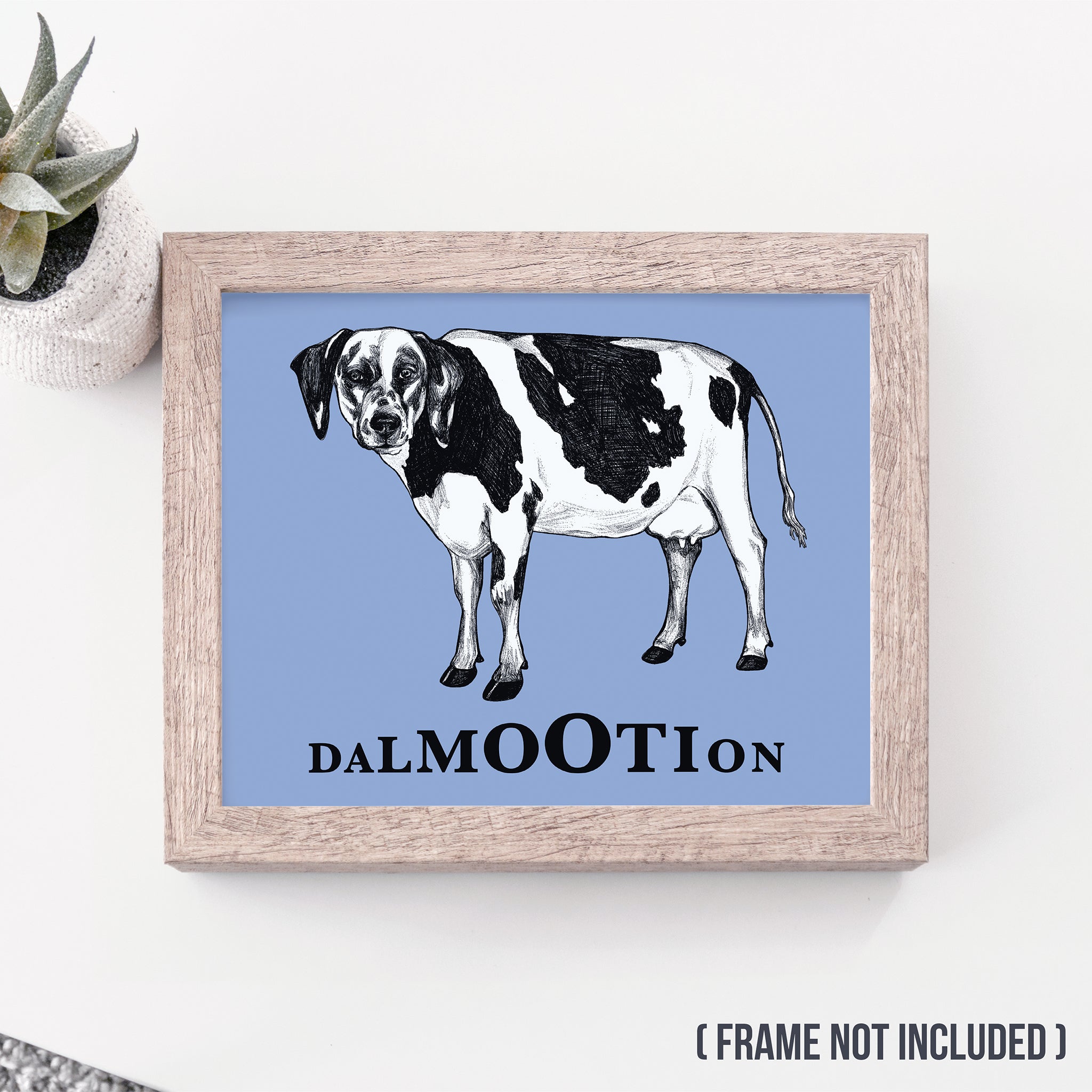 Dalmootion 8x10" Art Print