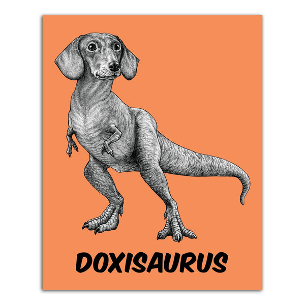 Doxisaurus 8x10" Color Print - Whatif Creations