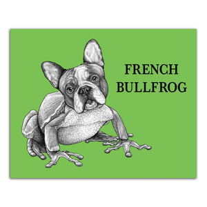 French Bullfrog 8x10