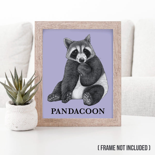 Pandacoon 8x10" Color Print - Whatif Creations