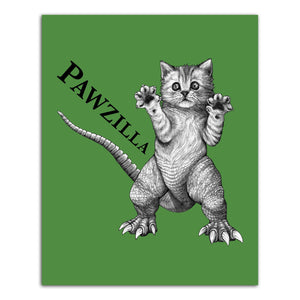 Pawzilla 8x10