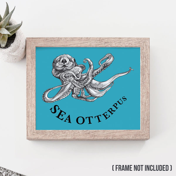 Sea Otterpus 8x10" Color Print - Whatif Creations