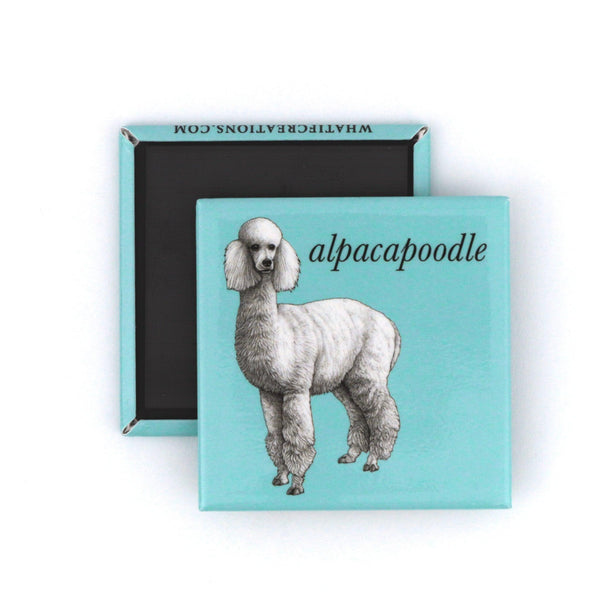 Alpacapoodle 2" Fridge Magnet - Whatif Creations