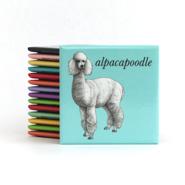 Alpacapoodle 2" Fridge Magnet - Whatif Creations