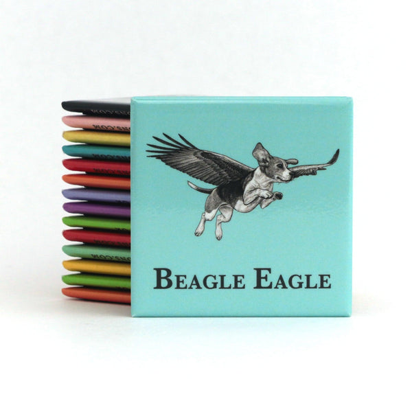 Beagle Eagle 2" Fridge Magnet - Whatif Creations