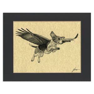Beagle Eagle 11x14