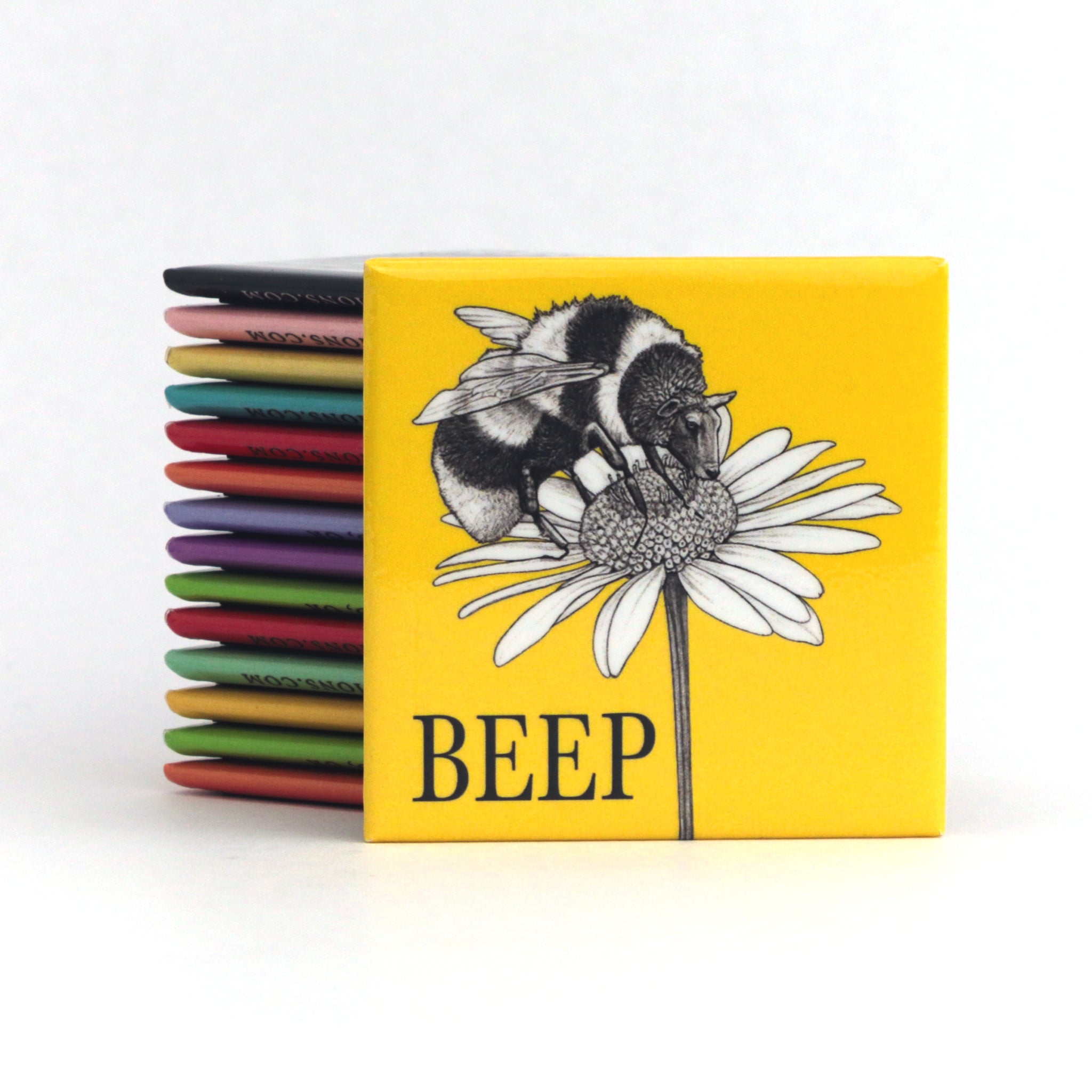 Beep 2" Fridge Magnet