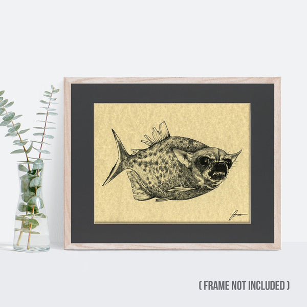 Chihuanha 11x14" Parchment Print - Whatif Creations