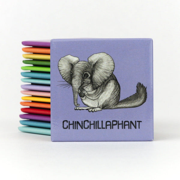 Chinchillaphant 2" Fridge Magnet - Whatif Creations