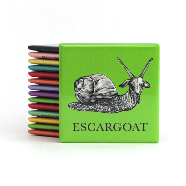 Escargoat 2" Fridge Magnet - Whatif Creations