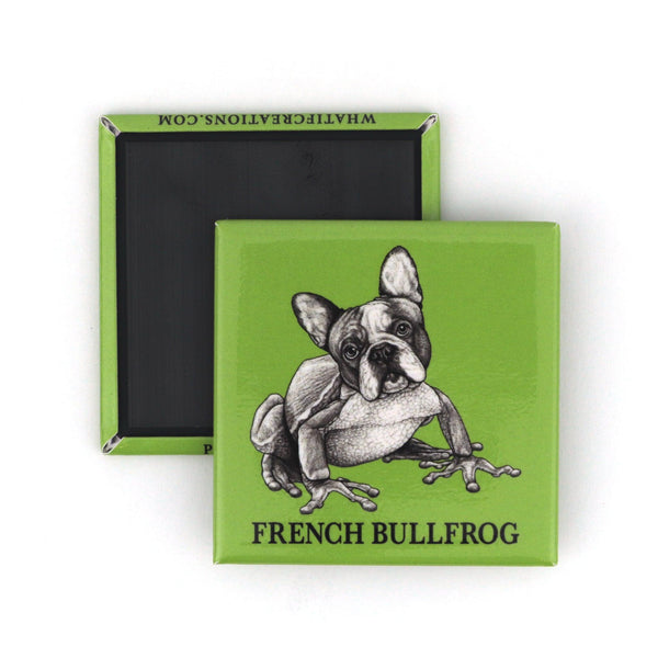 French Bullfrog 2" Fridge Magnet - Whatif Creations