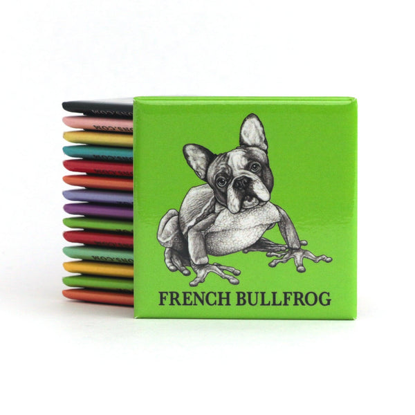 French Bullfrog 2" Fridge Magnet - Whatif Creations