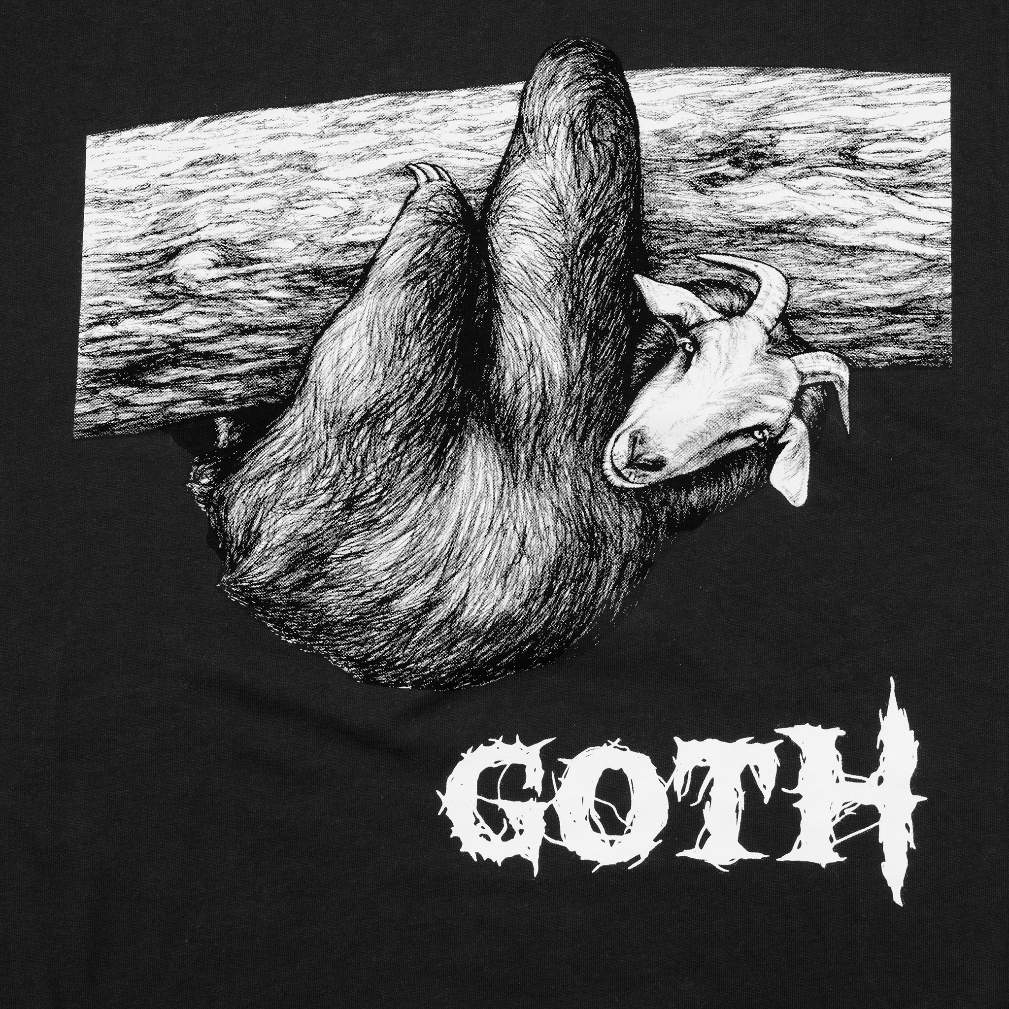 Goth Adult T-Shirt | Vintage Black