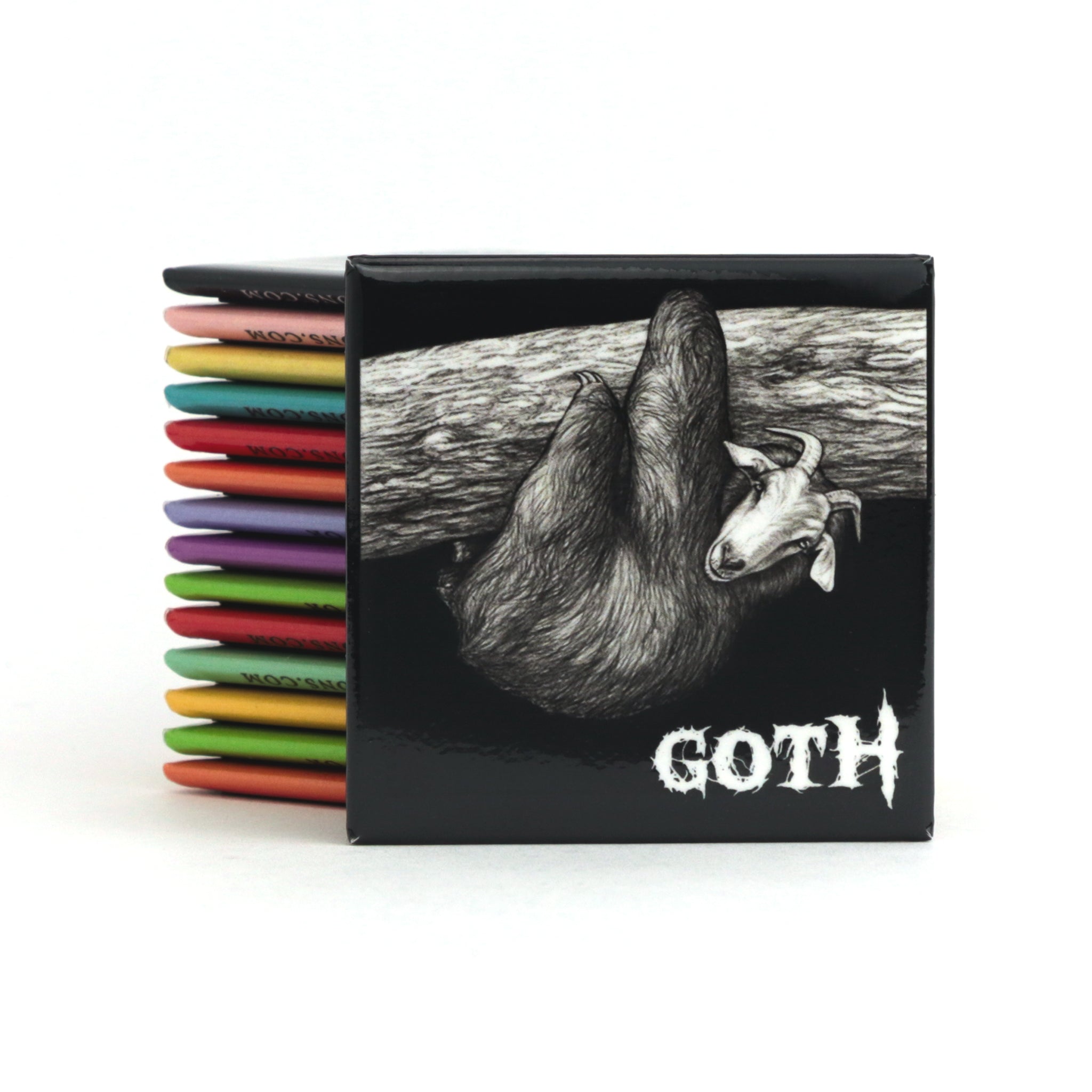 Goth 2" Fridge Magnet