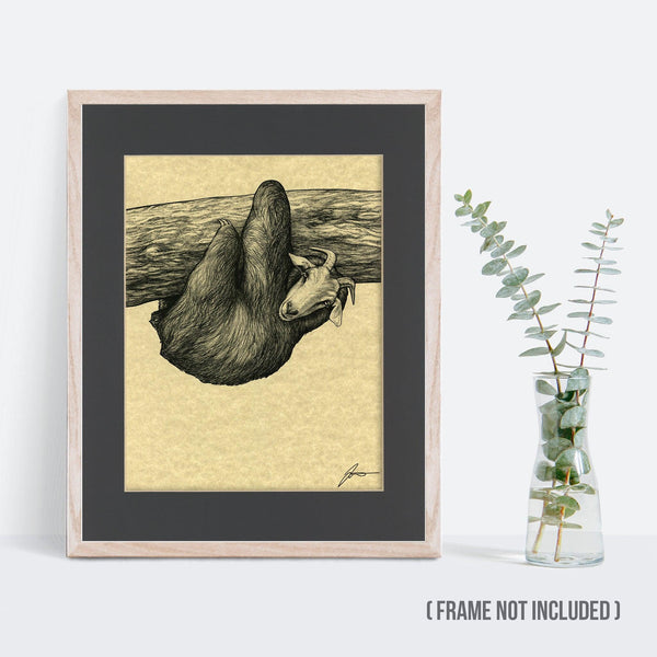 Goth 11x14" Parchment Print - Whatif Creations
