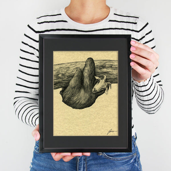 Goth 11x14" Parchment Print - Whatif Creations