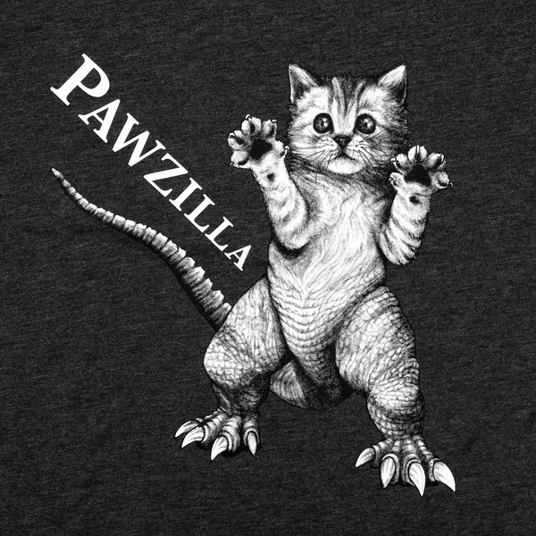 Pawzilla T-Shirt - Whatif Creations