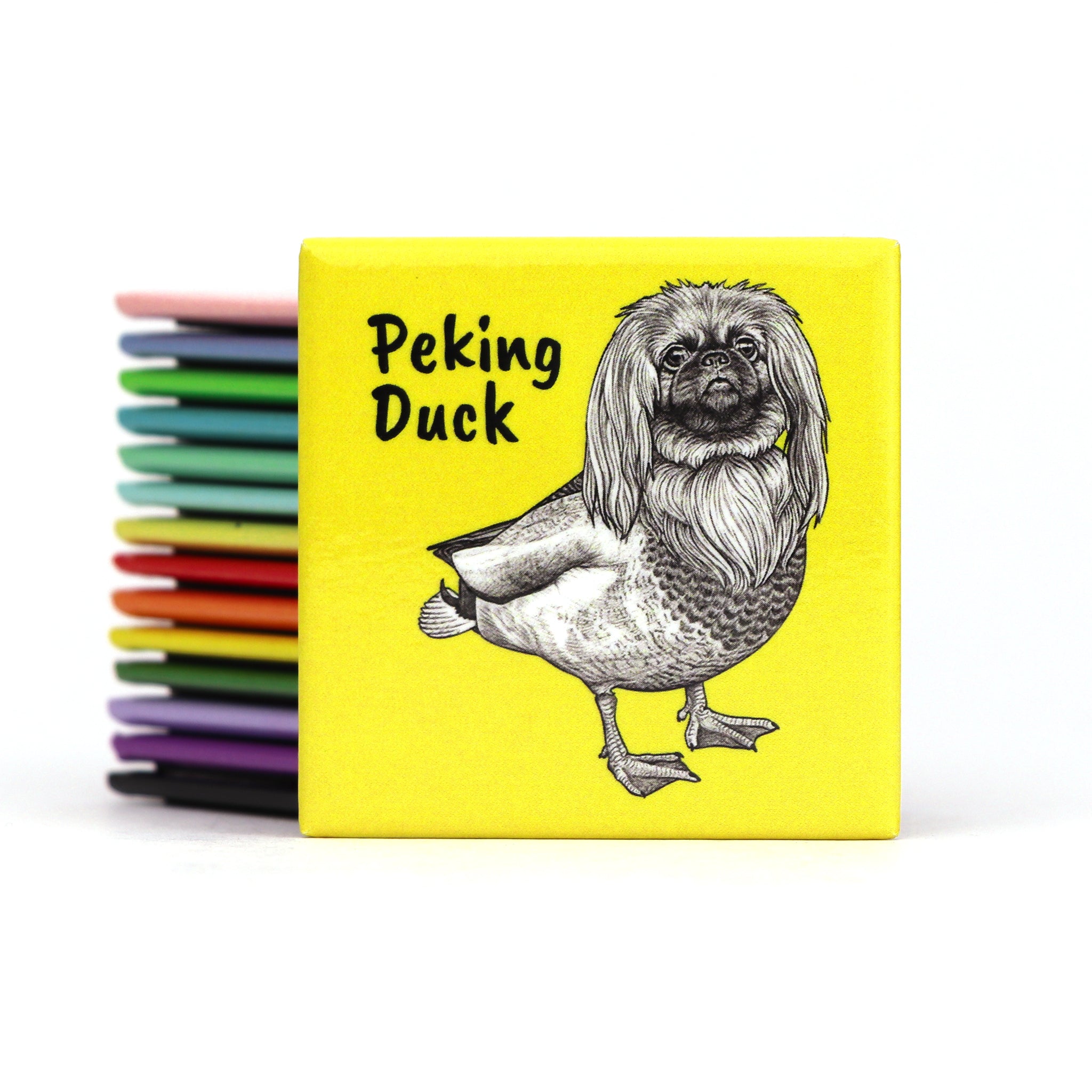 Peking Duck 2 Fridge Magnet - Whatif Creations