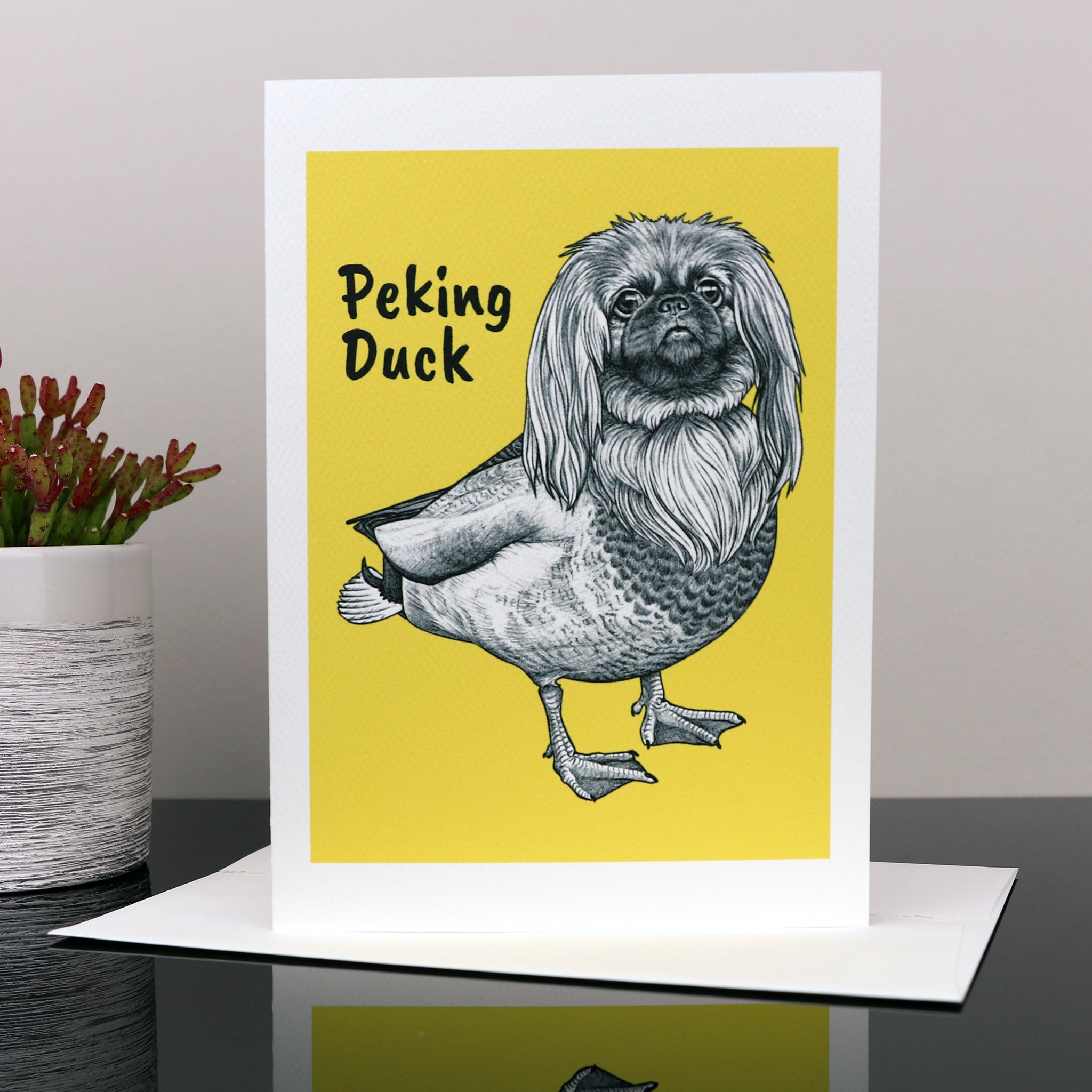 Peking Duck 5x7" Greeting Card