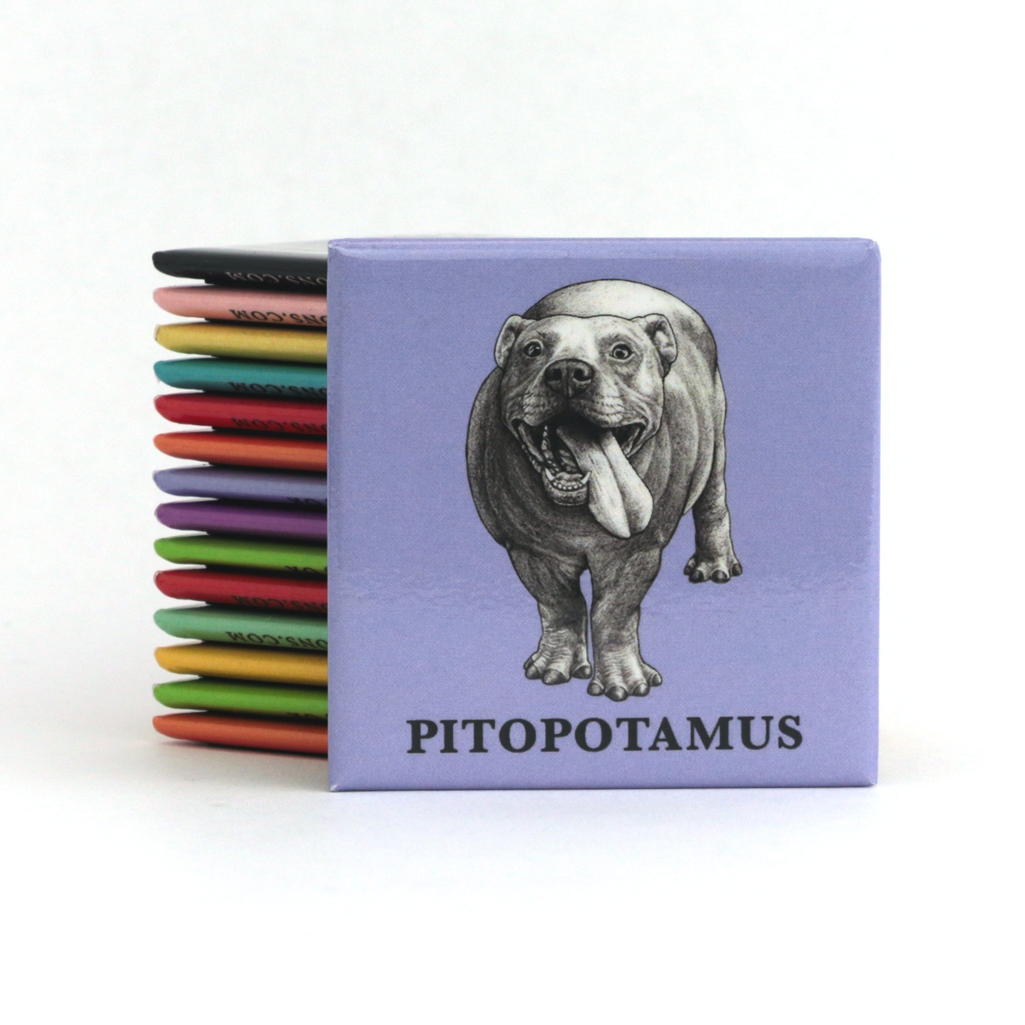 Pitopotamus 2 Fridge Magnet - Whatif Creations