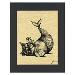 Purrmaid 11x14