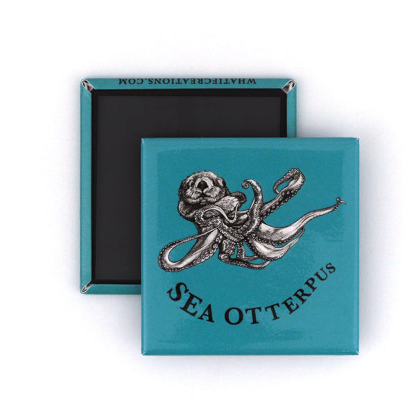 Sea Otterpus 2" Fridge Magnet - Whatif Creations