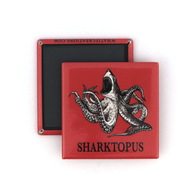 Sharktopus 2" Fridge Magnet - Whatif Creations